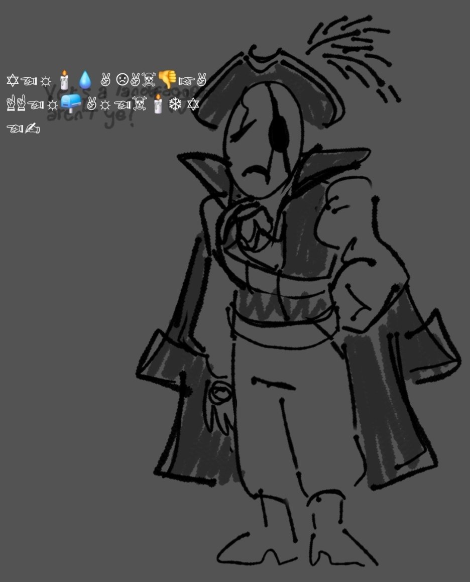 s0lar_shadow's tweet photo. Pirate gaster.... i might have went crazy https://t.co/XmrocSzhIi