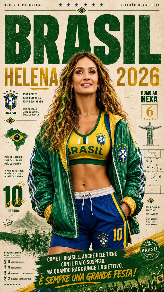 veronic46678443's tweet photo. Il Brasile è un paese stupendo...helena sei stupenda...🔥🔥#heleners https://t.co/Qr75gsa9sG