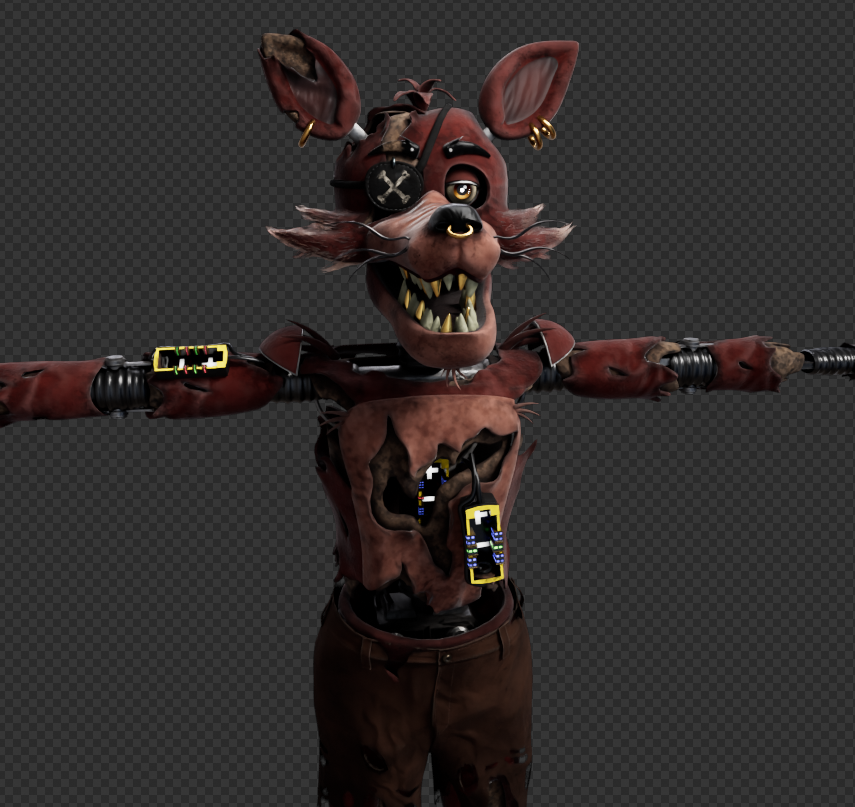 EXG1983's tweet photo. Idk why but i feel like his textures are a lil weaker then the others quality wise but wtv i'll see what i can do later
-
#FNAF #blender3d https://t.co/H0ZyOXhiL6