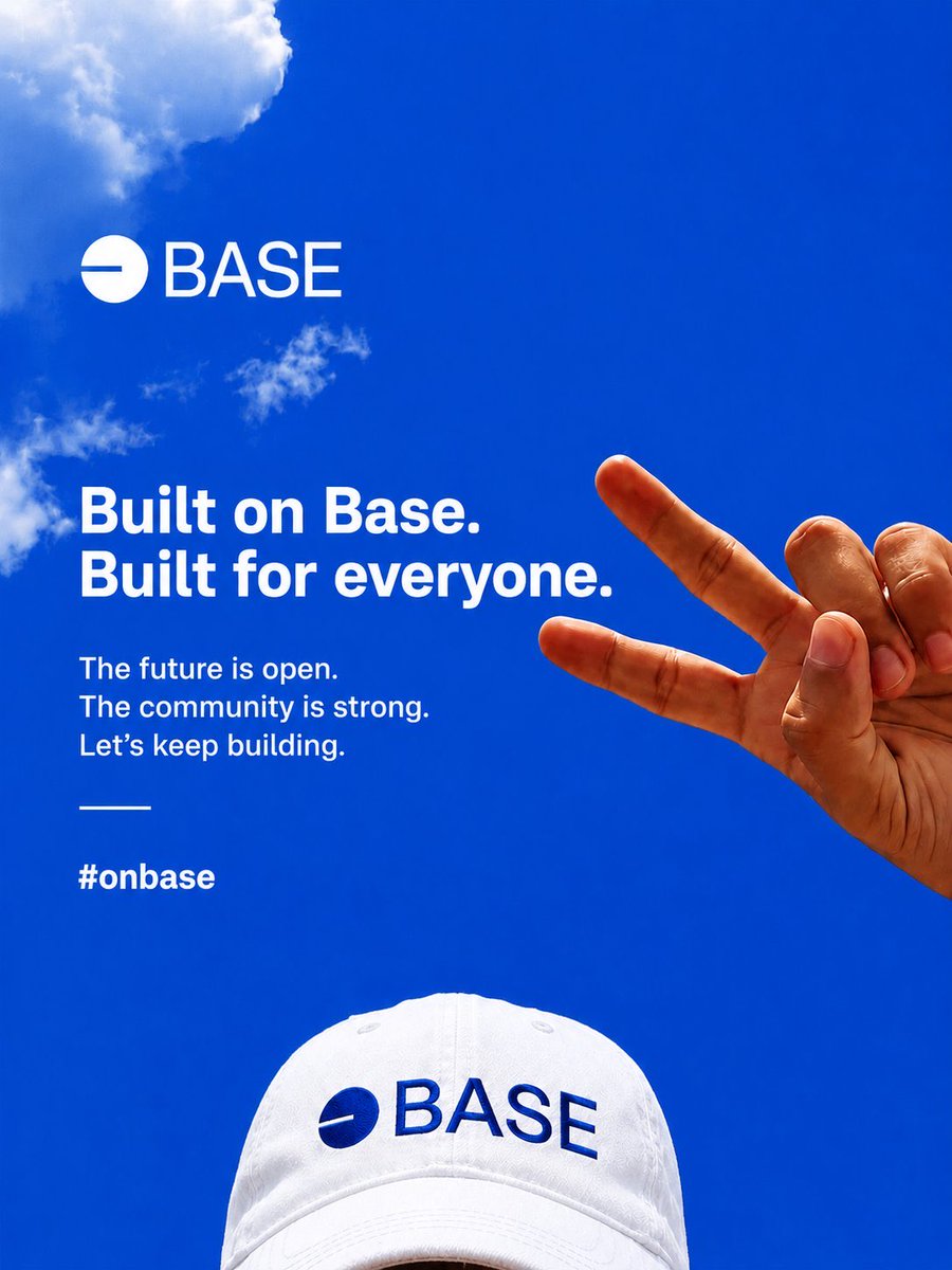 Basodrome's tweet photo. Built on Base. Built for everyone.

The future is open.
The community is strong.
Let's keep building.

$BASODROME launches July 16. 🔵

Drop your handle below if it contains 'base.eth' — I'll follow every single one.

#onbase
https://t.co/Cxy3TaTfqk https://t.co/6PaUFduwRJ