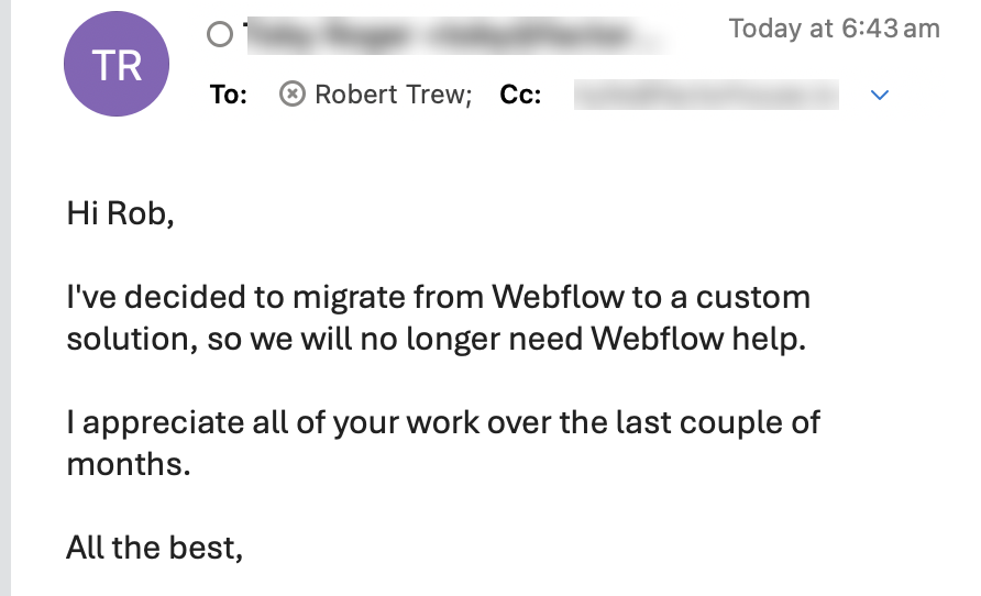 Robert Trew | Webflow Developer tweet media