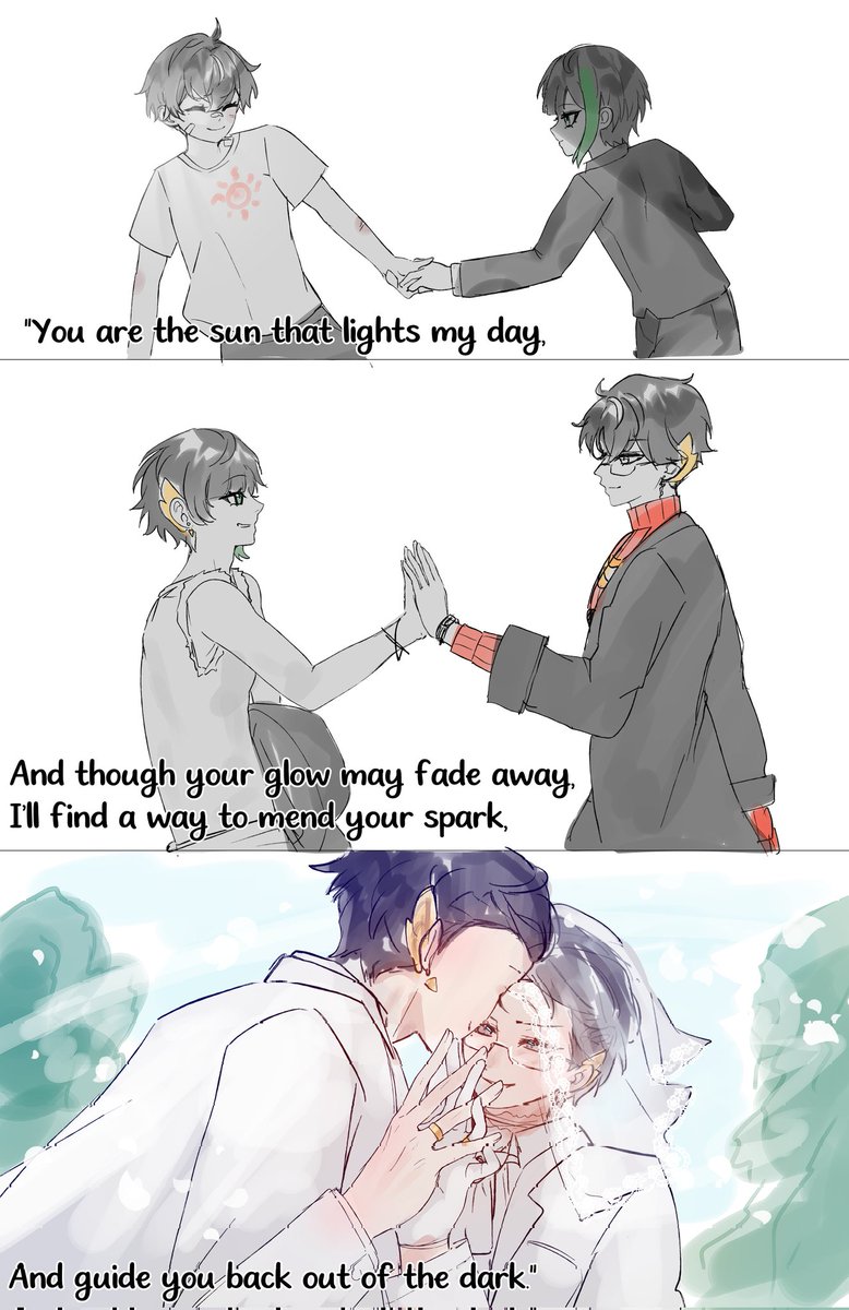 Saitoyukine1's tweet photo. #NoteSunFluffWeek Day 4 —  holding hands

💐🕊
"My Sun ☀️" 
#NoteSun https://t.co/EDFjtYKsCE