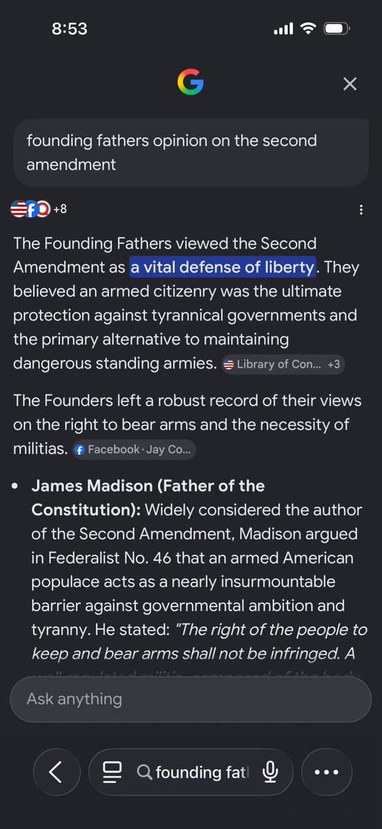 TylerBirmingham's tweet photo. @BrunoTaltalian @acnewsitics It’s pretty clear why they made this the SECOND amendment, symbolically behind the FIRST amendment https://t.co/dEqmlYpwV5