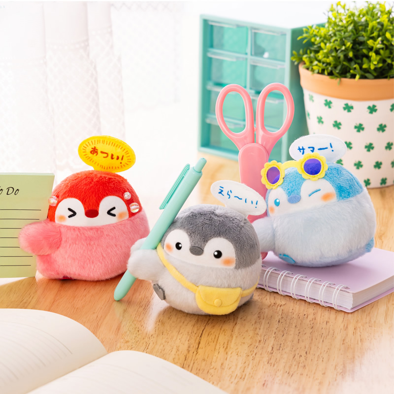 7月3日(金)発売 ＼えら～い！あつい！サマー！／ 🍀ぬいぐるみクリップ