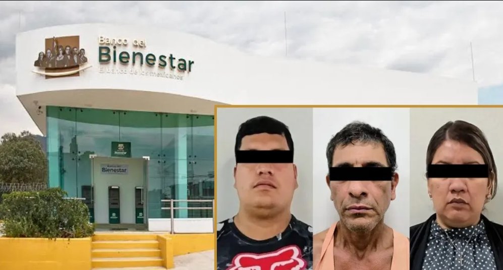 🚨 Gerente del Banco del Bienestar habría planeado robo de 5 millones de pesos La investigación por el robo de 5 millones de pesos a una sucursal del Banco del Bienestar en
