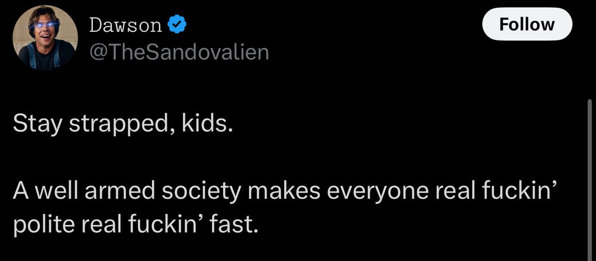 kneefelix's tweet photo. @TheSandovalien @UnBiased_Merica @Asher_am6 this is all you said. people aren’t mind readers.

you should clarify next time if your implication by mentioning guns wasn’t to use them. https://t.co/LGGs8TQfzc