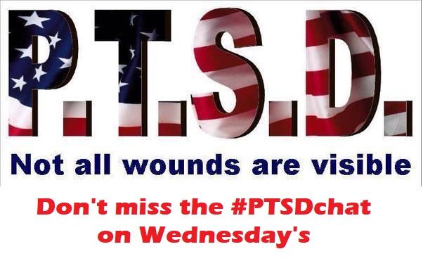 NOT_CFJ's tweet photo. From @PTSDchat_
#PTSD effects many. Don't miss the #PTSDchat on Wednesday's.ย
See the chat in the news > https://t.co/FG7q946d8Pย
#PTS #TBI #iSBU #SOV #SOT #DAV @andyoaklee2 @gigi27brand @mission22
@GARYSINISE @tgradous https://t.co/y3y54GBywd