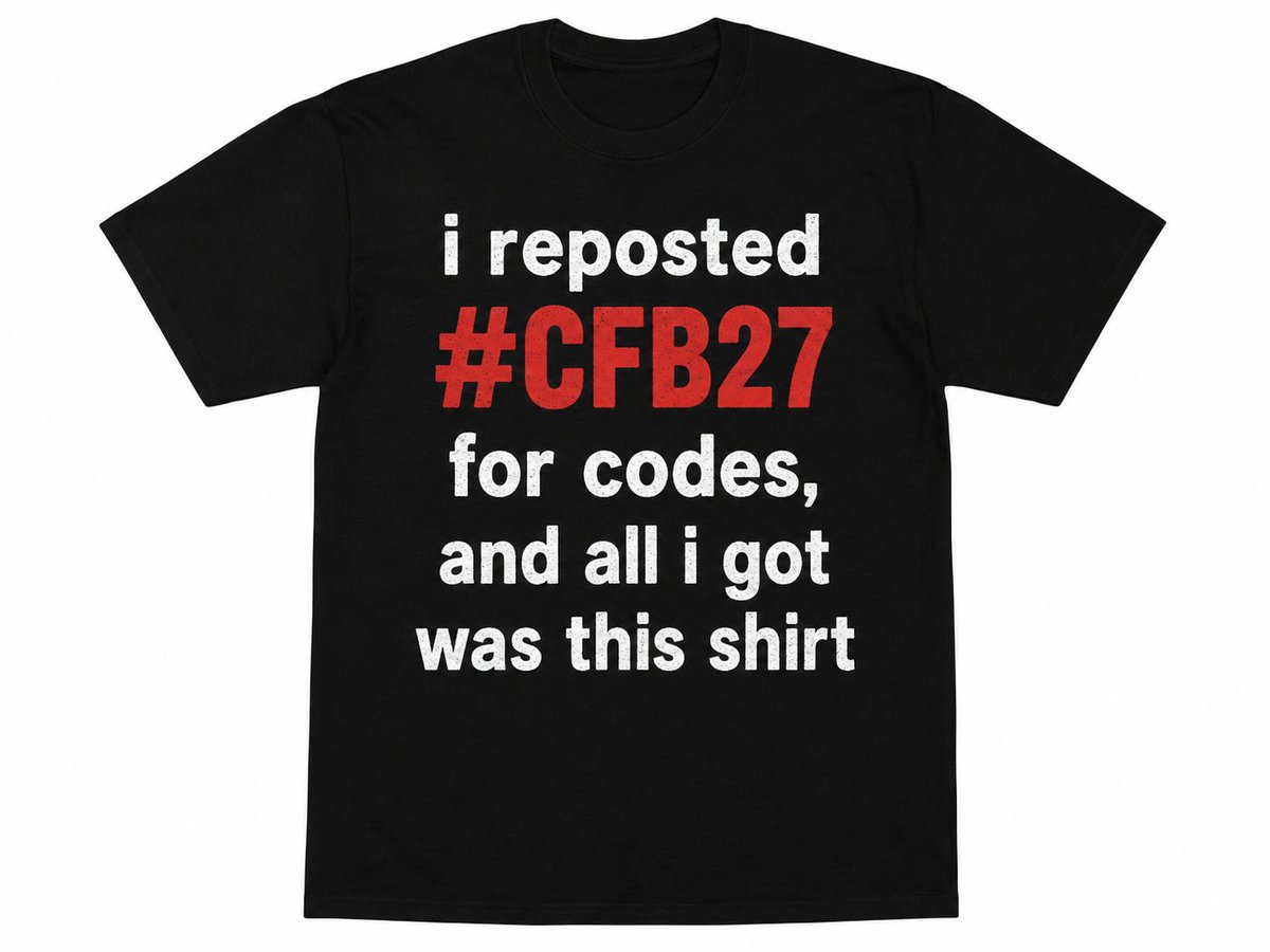KevinRocks25's tweet photo. My current state of mind @EASPORTSCollege #CFB27 https://t.co/91DKRLUeVm