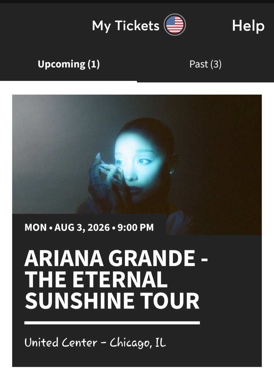 ZyMraj's tweet photo. It’s officially!!! I see ariana NEXT MONTH🤧😭 https://t.co/ZeNRoxdTjn