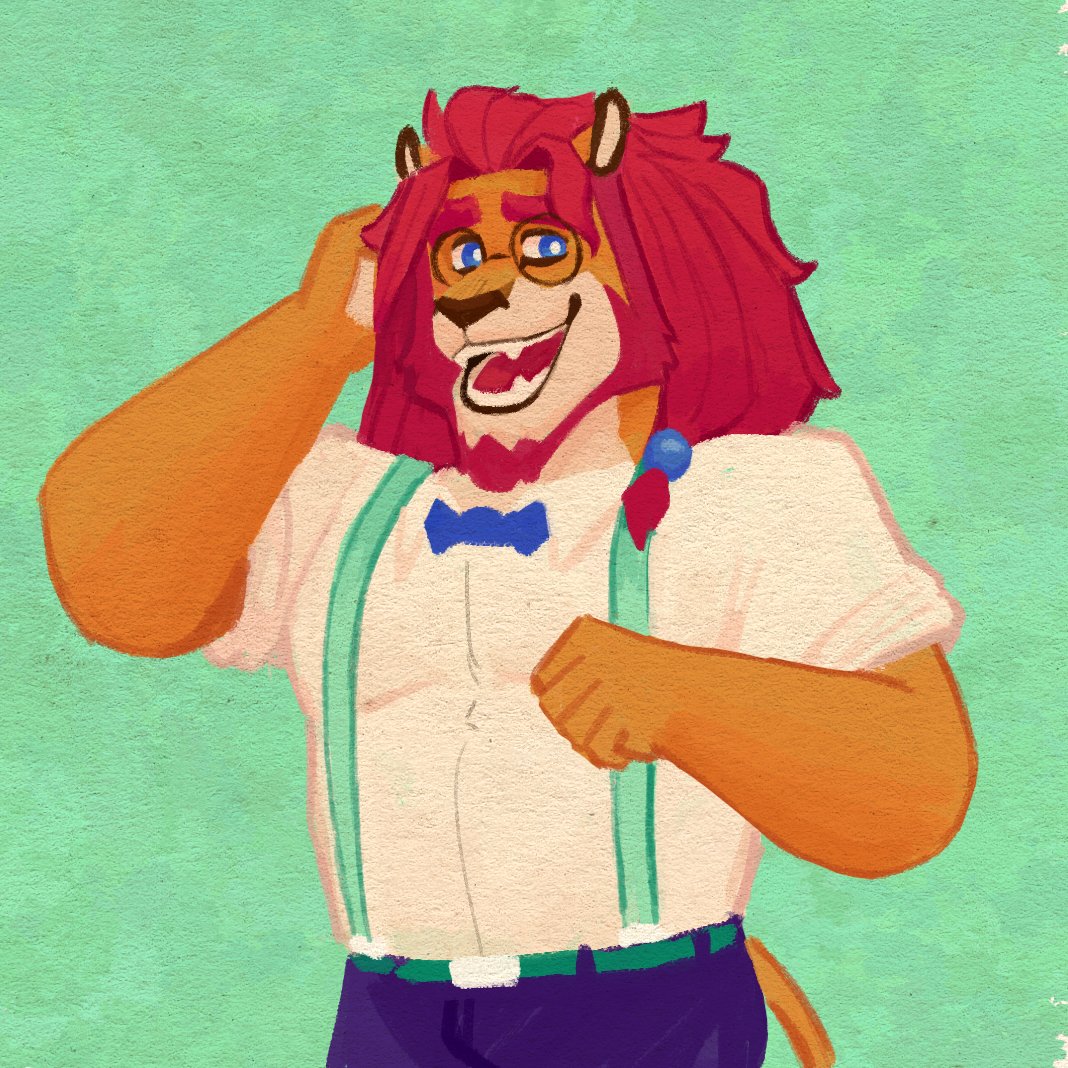 RockRamRoll's tweet photo. So, as a send off to Pride month I will be doing an Art Raffle! if you want to join you should:

🫶- Follow me
💙- Like and retweet
🖼️- Comment your Ref sheet (SFW )

There will be 2 winners that will be announced on July 8th, so good luck!🪩
#furryart #raffleㅤㅤ https://t.co/6pcm4BKO5L