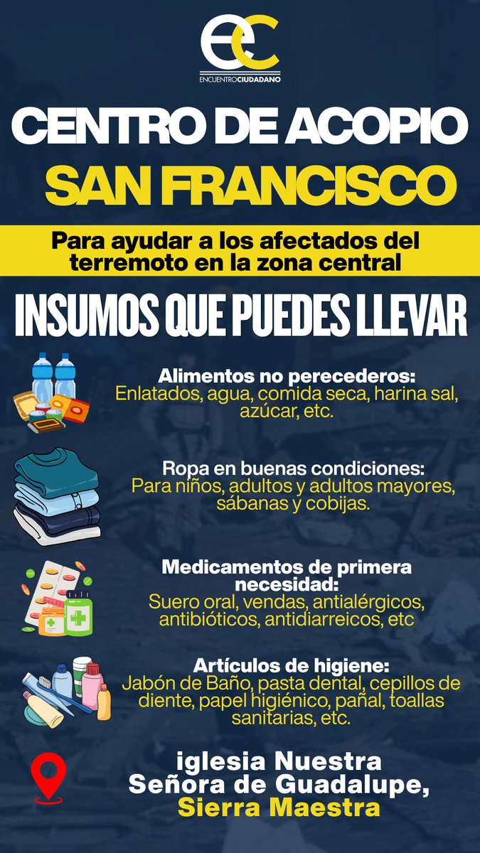 EnCiudadanoVzla's tweet photo. #ServicioPúblico 

Centros de acopio de nuestra organización política en el estado Zulia: 

📍Maracaibo 
📍San Francisco https://t.co/lpLVjKk6Yz