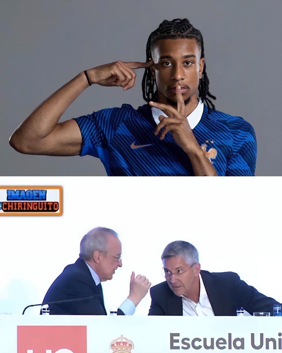 realmilgrauu's tweet photo. 🚨 RESENHA!!!

Um torcedor do Real Madrid disse a Florentino Pérez para contratar Michael Olise NA FRENTE DO PRESIDENTE DO BAYERN.

Depois, Florentino Pérez se virou para o presidente do Bayern, Herbert Hainer, e disse a ele: "Você viu? No final, você VAI TER que VENDÊ-LO PARA MIM."