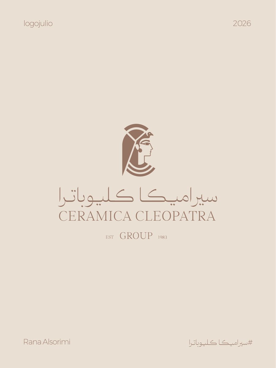 RAlsorimi's tweet photo. ولوو متأخرة 👏🏻🙂
اليوم الأول | Day 01
اسم العلامة: 
#سيراميكا كليوباترا
#CERAMICA_CLEOPATRA

Link of the project:
https://t.co/KBCGaZ0OTO

LogoJulio
#logojulio
#logojulio_2026 https://t.co/mzme1Gm4g6