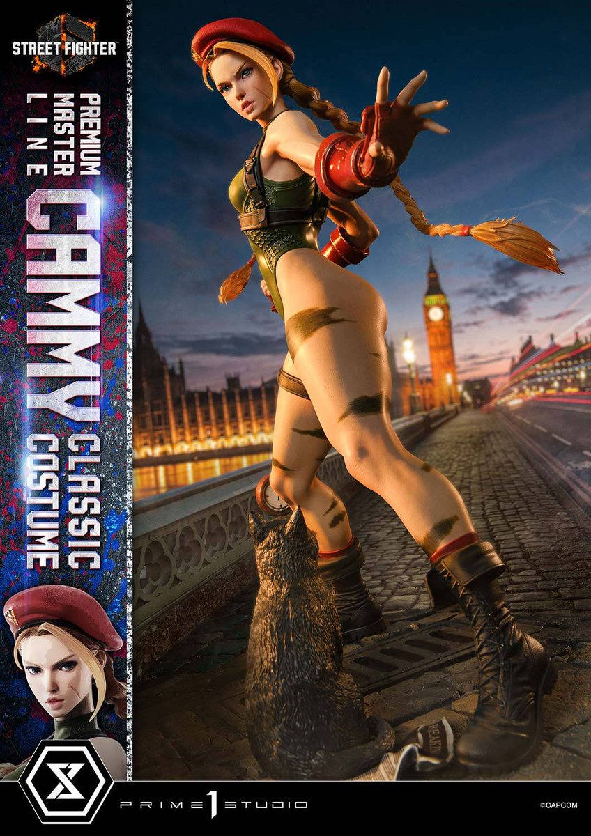 Nin_Nin_Game's tweet photo. Cammy joins the Premium Masterline lineup 🥊

From Street Fighter 6, this Cammy (Classic Costume) 1/4 Premium Masterline Statue recreates her iconic Outfit 2 with incredible detail.
Pre-order now👉 https://t.co/EWe45o1KbS

#StreetFighter6 #Cammy #PremiumMasterline #Capcom #Statue #Collectibles