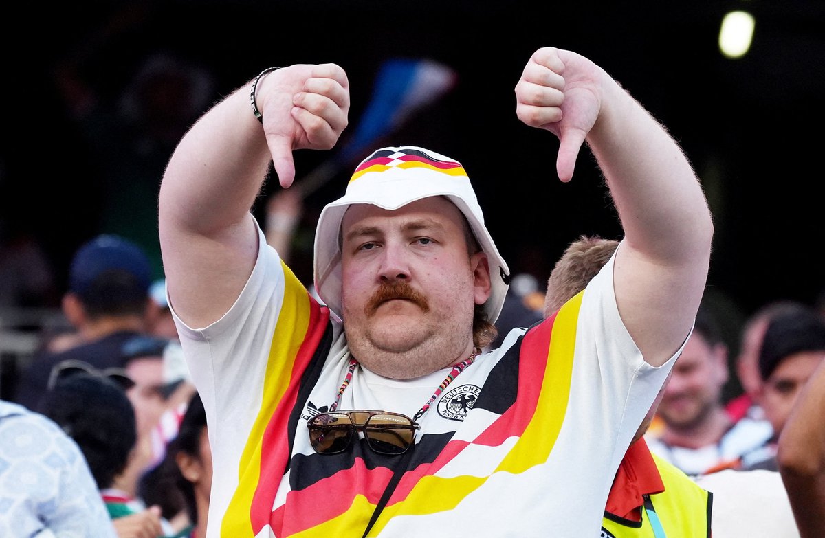 reuterspictures's tweet photo. Faces of elimination: World Cup fans in their moment of loss https://t.co/V11ijp2tZs https://t.co/TGXa2dC0HQ