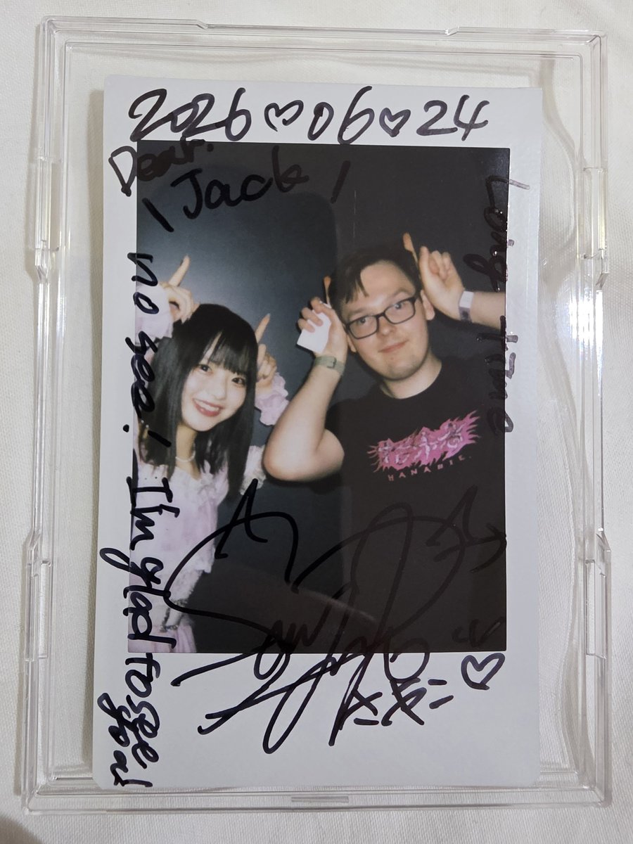 themagiccrumpit's tweet photo. 遅いけど、ありがとうさやこちゃん
ライブは楽しかった！
去年から僕のことを覚えて、信じられない！
できるだけ早く日本に戻りますよ https://t.co/XSRxdf075F