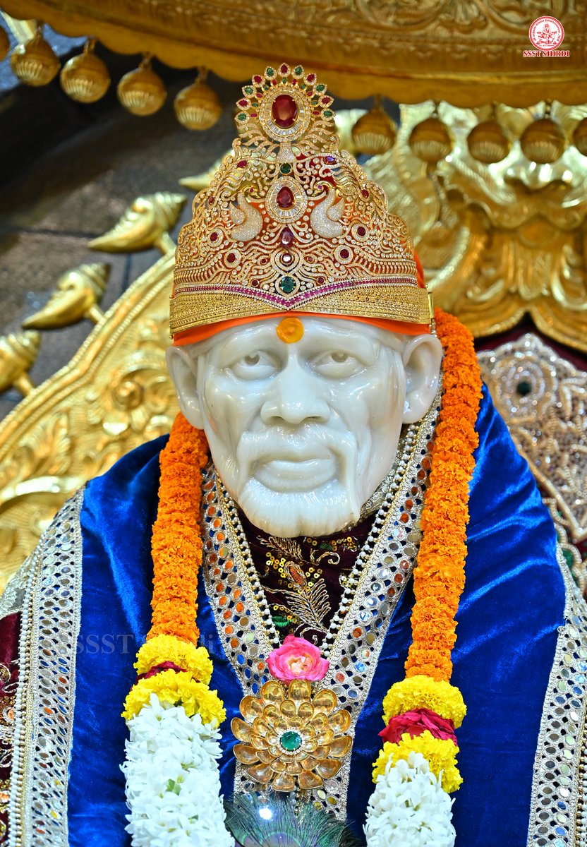 SSSTShirdi's tweet photo. *!! ॐ साई राम !!*
*श्री साईबाबा संस्थान विश्वस्त व्यवस्था,शिर्डी*
*!! ॐ Sai Ram !!*
*Shri Saibaba Sansthan Trust, Shirdi*
≈≈≈≈≈≈≈≈≈≈≈≈≈≈≈≈≈ 
*आरती :-शिर्डी माझे पंढरपुर*
*गुरुवार ०२ जुलै २०२६*  
*Aarti :-Shirdi Majhe Pandharpur*
*Thursday 02 July 2026* https://t.co/Vpn2hIligb