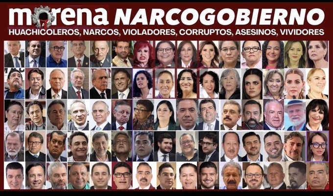 benson67's tweet photo. @JulietaRamirezP No hay nada que celebrar, salvo para los del narco partido que ahora son defendidos con uñas y dientes para que no pisen la carcel sin importar cuales sean sus crimenes https://t.co/J85J28AZxE