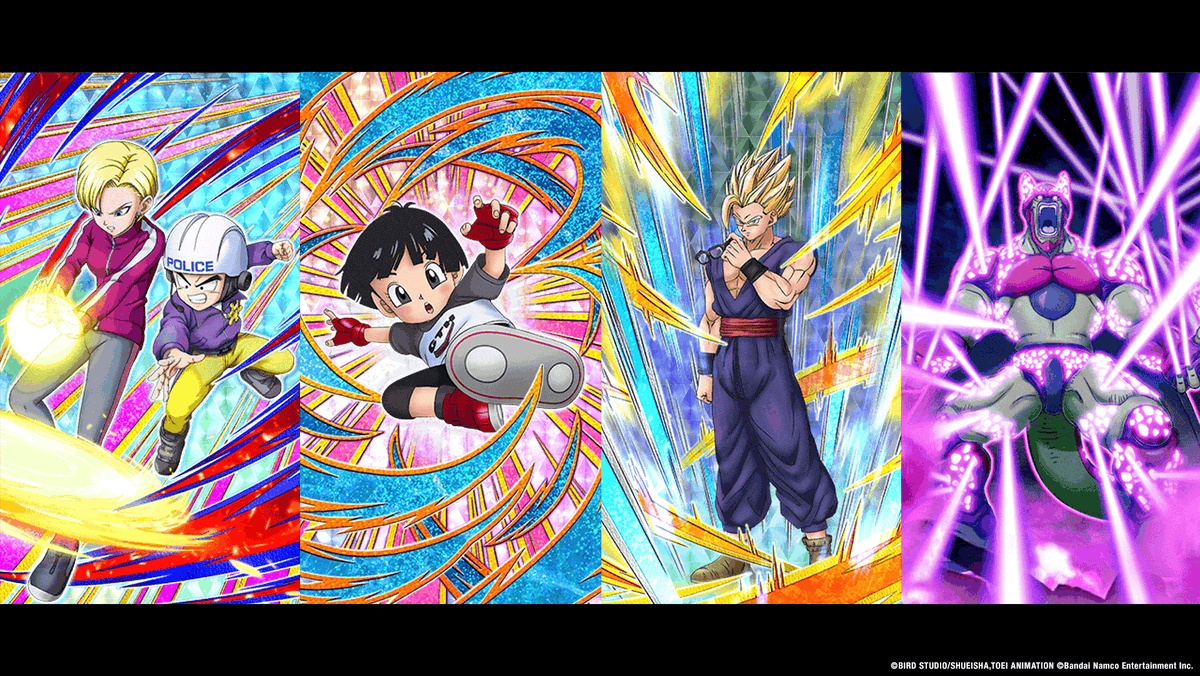 dokkan_global's tweet photo. 🔍￣￣￣￣￣
Which of the following characters will appear in the new stage of "Who Dares?! Heated Throwdown"?

1. Krillin & Android #18
2. Pan (Kid)
3. Super Saiyan Gohan (Teen)
4. Cell Max
＿＿＿＿＿＿＿

Challenge the event and find out which character appears as an enemy!

[For more details, please kindly check out the in-game announcement.]
#dokkanbattle #dokkanbattleglobal #dokkan
#dragonball #dragonballz #dbz #dragonballsuper #dbs
#dbGT #dragonballGT
