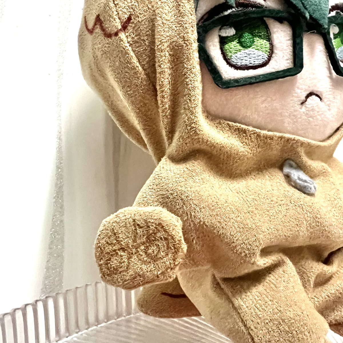 ao_azule's tweet photo. みてみてみてーーーーー！！！
かわいい鯛焼きﾁｬﾝ(ºωº э)З🍌
ドズル社焼きも持ってるの可愛すぎる✨✨✨
はーちゃん(@azuki__bird )と作品交換幸せ…(  ´˘`  ) https://t.co/SK4emM29Ip