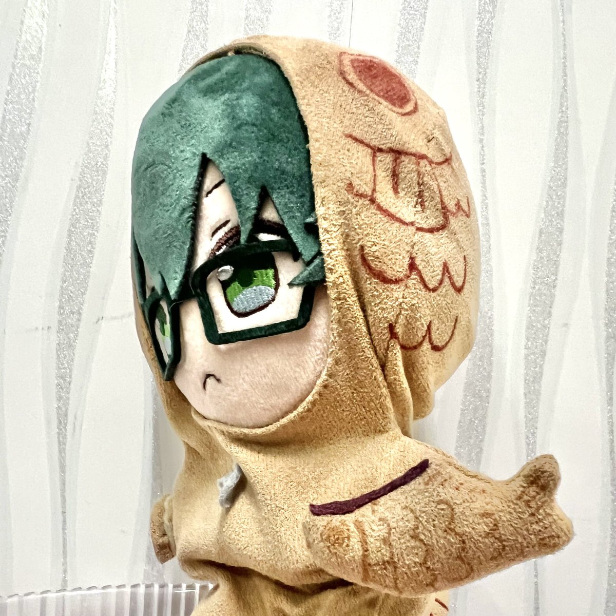 ao_azule's tweet photo. みてみてみてーーーーー！！！
かわいい鯛焼きﾁｬﾝ(ºωº э)З🍌
ドズル社焼きも持ってるの可愛すぎる✨✨✨
はーちゃん(@azuki__bird )と作品交換幸せ…(  ´˘`  ) https://t.co/SK4emM29Ip
