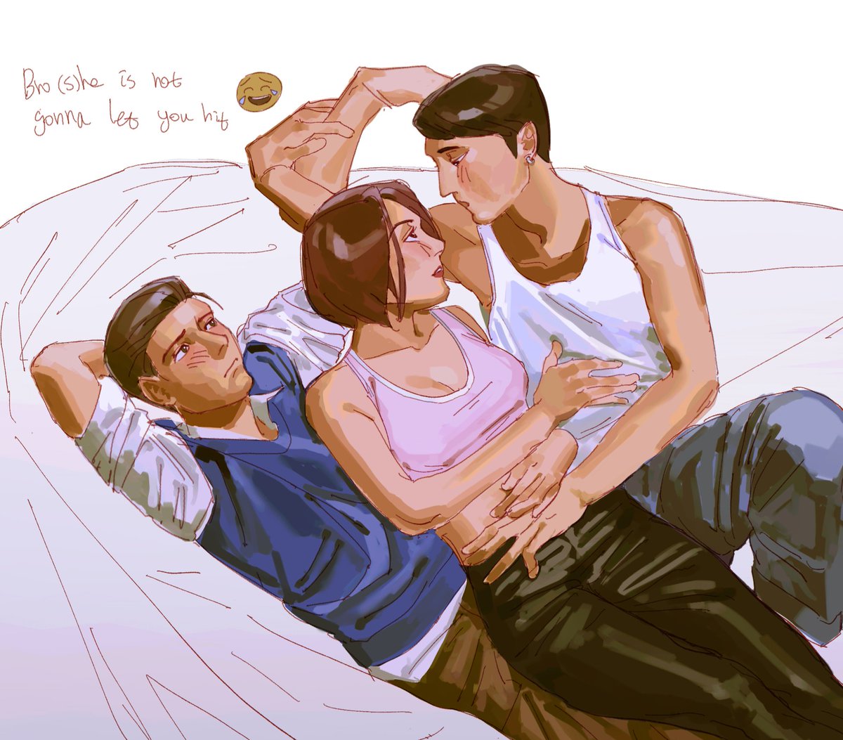 fermocent's tweet photo. #bullygame #bullyfanart https://t.co/ofbVqB6aJV