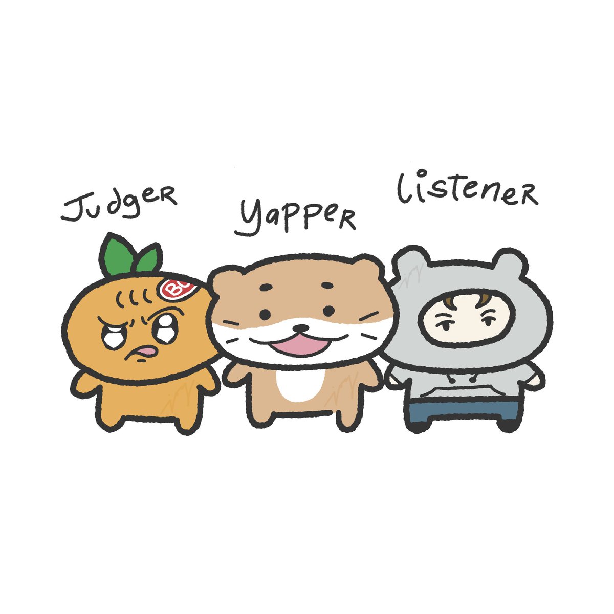 ya_joyonghi_hae's tweet photo. As promised 🍊🧍🦦
DoReMi as judger, yapper, listener 🤣 https://t.co/lWYXfMaEFH