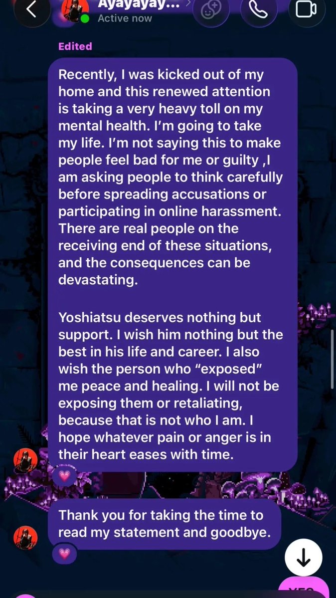 dr_sunshine_is's tweet photo. Hello, vkei community. 

I’ve been given proof of Yoshiatsu’s innocence. (Screenshots are not mine)

Please take a look at your convenience. https://t.co/24q7GtFum8