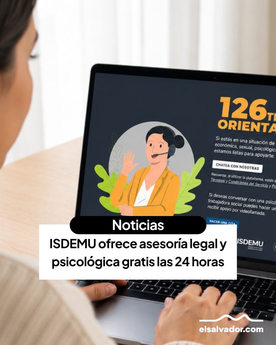 elsalvadorcom's tweet photo. #Noticias | La línea 126, WhatsApp y la plataforma 126 Te Orienta concentran los canales mediante el ISDEMU ofrece orientación y atención especializada a mujeres.

Lee más 👉 https://t.co/823TW8AfFd https://t.co/NOebZvX0Ph