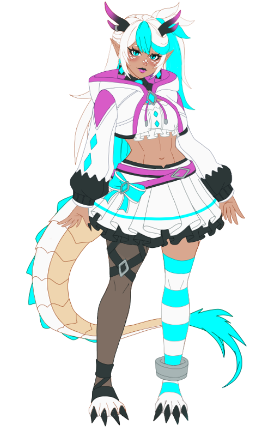 ishii_art's tweet photo. Dragon • Cleric • V-Mana

Every party needs someone to keep everyone standing...

Luckily for V-Mana, Synthia is always there with a soothing voice... and a healing spell.

Just don't mistake her kindness for weakness.

Would you trust her to keep your party alive? ✨

#VMana #OC #MonsterGirl #AnimeArt #OriginalCharacter