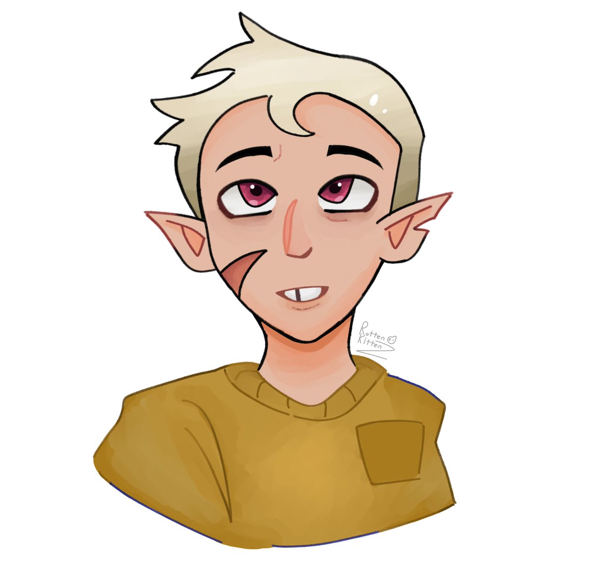 Rottenkittenz's tweet photo. Oh lovely boy 🐺

#theowlhouse #toh #huntertoh
#art #artmoots #fanart #fypㅤㅤㅤ https://t.co/nxc4cvArEX