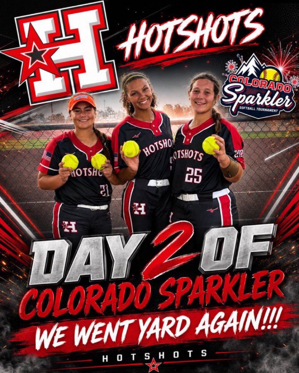 CharlieB_Kyle's tweet photo. Hotshots started off the Sparkler hot these past two days!!

 @KenzieTemp09 @AddiJones2027 @lakelyn25 @triplecrownspts @ExtraInningSB @GeauxPrepsSWLA @MaxPreps @LineDsoftball https://t.co/OnmIplPMTg