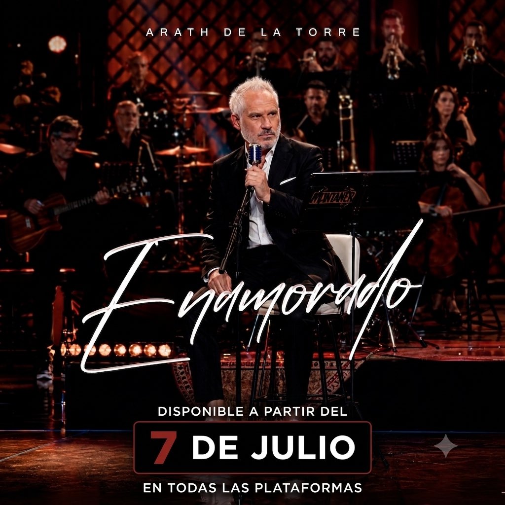 towers_pao_'s tweet photo. Hay canciones que el tiempo nunca logra apagar.

Este 7 de julio "Enamorado" llega a plataformas digitales para comenzar un nuevo capítulo y reencontrarse con quienes la recuerdan... y con quienes están por descubrirla. 🎶❤️

@ArathdelaTorre https://t.co/c19GNpHEqj