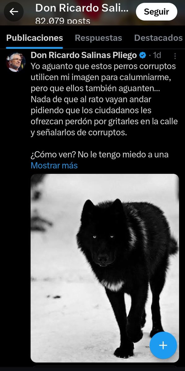 Albert_Rudo's tweet photo. 🚨🐺"Y así, se burlaron de la Perrita, perdón "La Lobita de Trump, @RicardoBSalinas".🚨🐶🐩🤣🤣🤣

¡Que dice @RicardoBSalinas, que no es Perrita: ¡Que es " La Lobita de @realDonaldTrump!. 

¡Que no se haga wey, es #LaPerritaDeTrump, y todo el mundo lo sabe!.

Y no compartan no sea que le dé Parbovirus al Viejo y termine en el Veterinario.🤣🤣🤣

¡Un empresario de Pocas Pulgas!.🐶🐩🤣🤣 

#LaPerraDeTrump
#LaPerritaDeTrumpPorSiempre