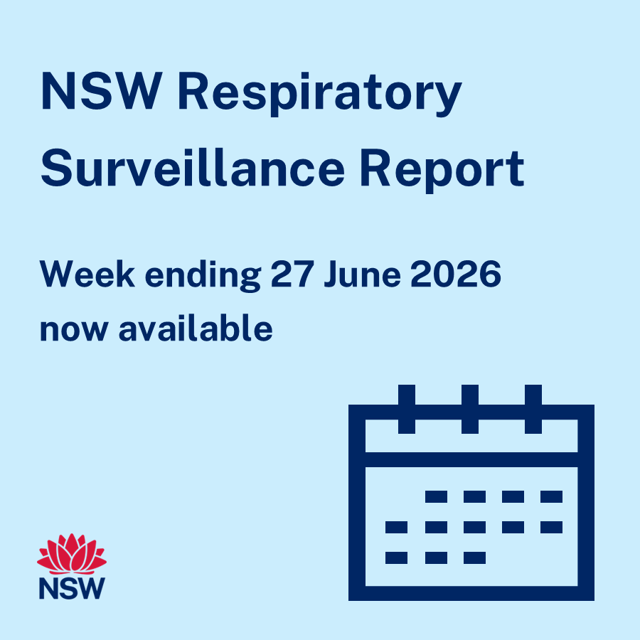 NSWHealth's tweet photo. Influenza activity continued to increase but remained at a low level. COVID-19 remained at a low level of activity. RSV remains at a high level of activity.
 
Full report:
https://t.co/KuU10ocggY https://t.co/988Ie5JSAW