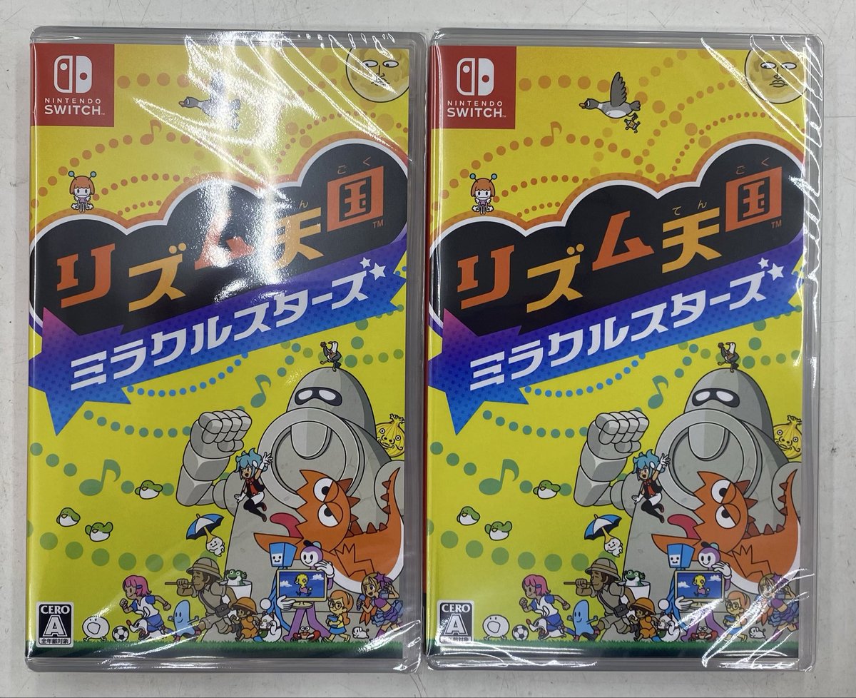 ゲーム発売情報】 本日 #Switch #Switch2 #PS5 用ソフト #リズム天国 