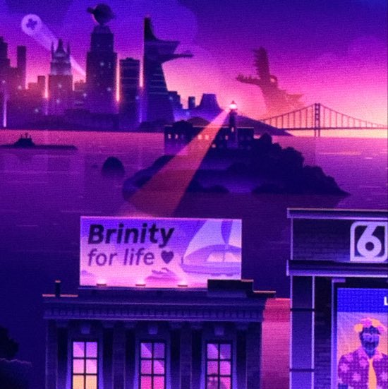 brinitybase's tweet photo. Brinity billboard in roku city https://t.co/aZMy2d200q