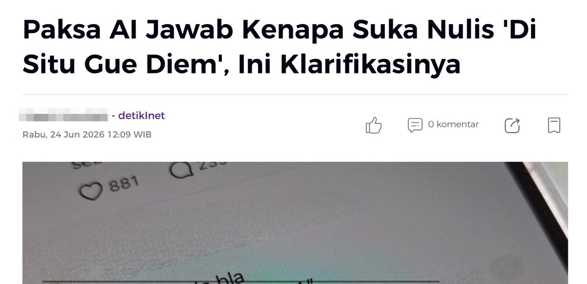 mamdanesia's tweet photo. @smekdoncat emang bisa ya AI dijadiin narsum berita? 😭 https://t.co/PKQkfdZZiS
