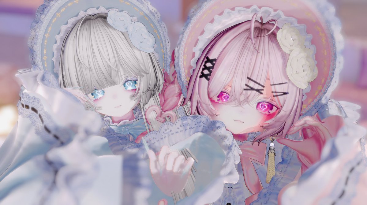 panakkoooo's tweet photo. おは余~!!
しおまよ改変すっごく可愛くできた！
また改変しようねっෆ

 #Sio_3D
 #Mayo_3D https://t.co/CUaOuPu32I