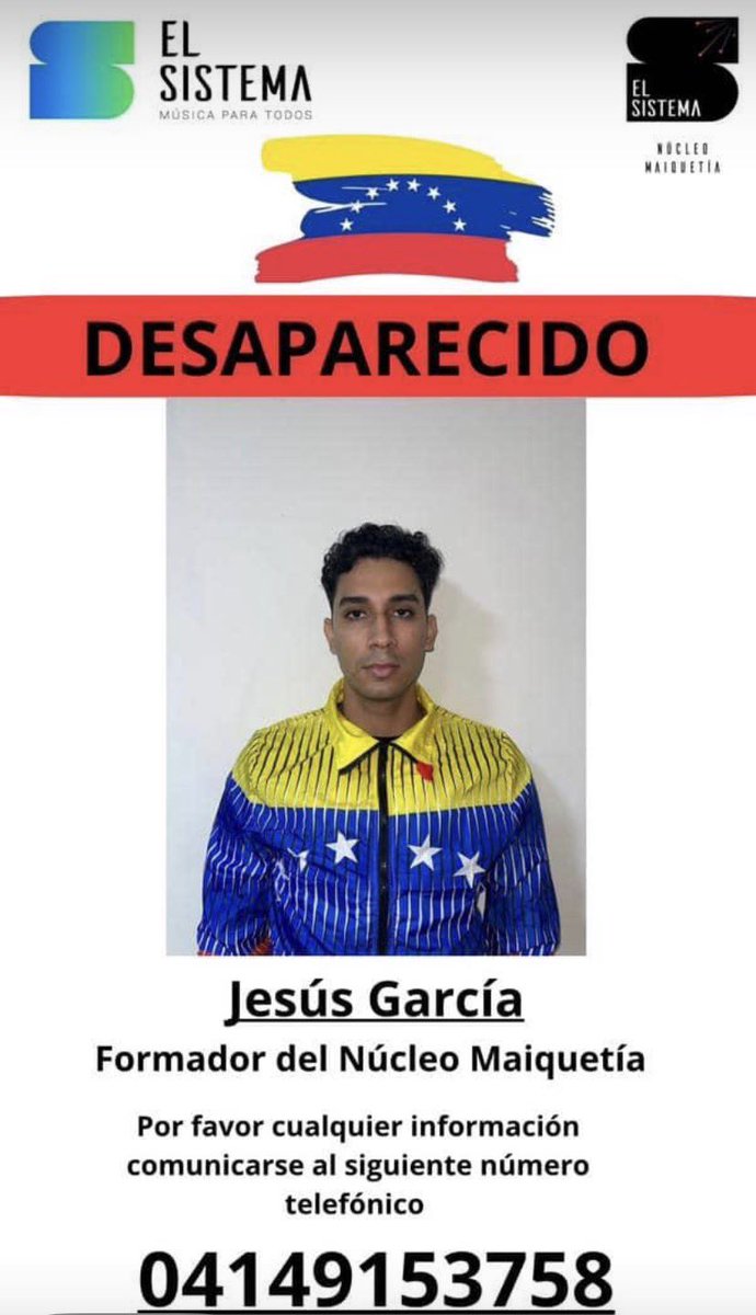 DushiRosy's tweet photo. 🇻🇪🚨 DESAPARECIDO comparte 🙏🏻 https://t.co/BSWNpFJQLS