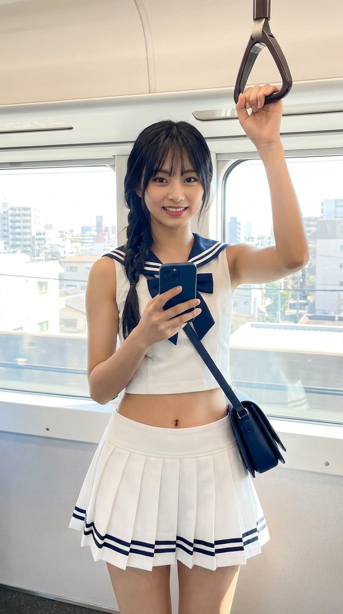 catwomanjapan's tweet photo. So rare to get the train car to themselves!

Tzuyu
Sana
Nayeon
Mina

Twice

Nano Banana Pro via AI Studio, prompt ⬇ https://t.co/qAxd0q1jQg