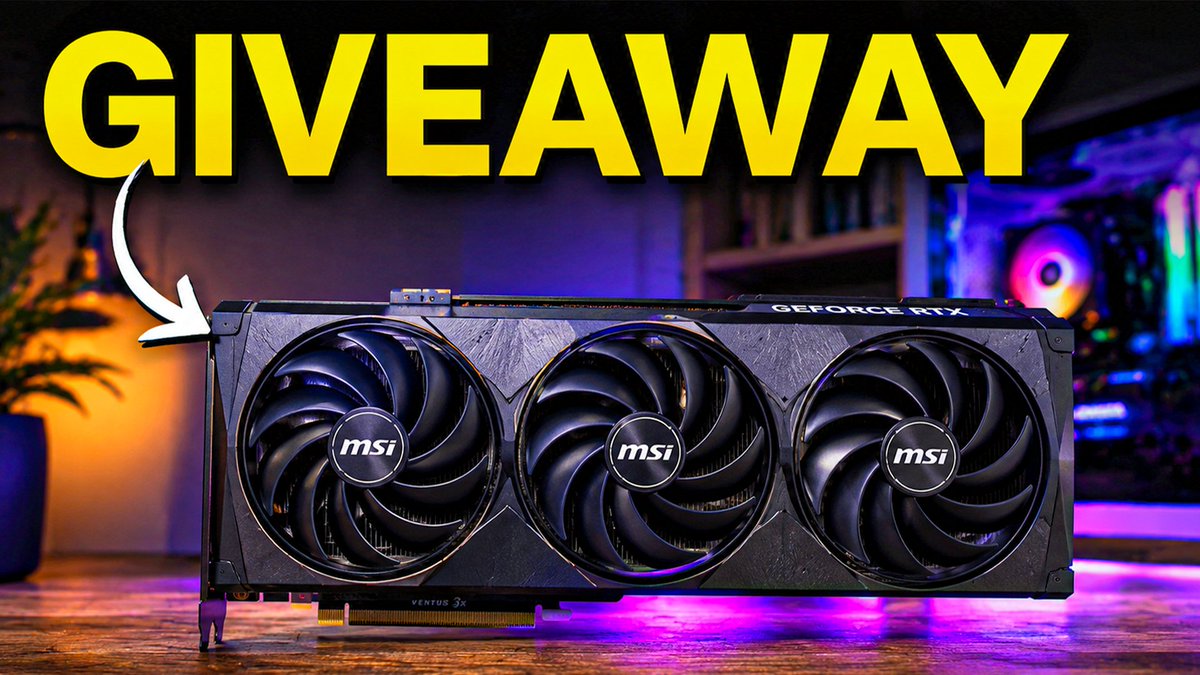 HobbyistMiner's tweet photo. 💥Congrats to @StormshadowDC4L  for winning the  MSI Ventus 3x Black 5070Ti Graphics Card Giveaway Event!

❤Special Thanks to @sellgpu 

✉Please email me at thehobbyistminer@gmail.com

Giveaway Details Found Here https://t.co/mELw7Re2ja https://t.co/h9s8pqCRGe