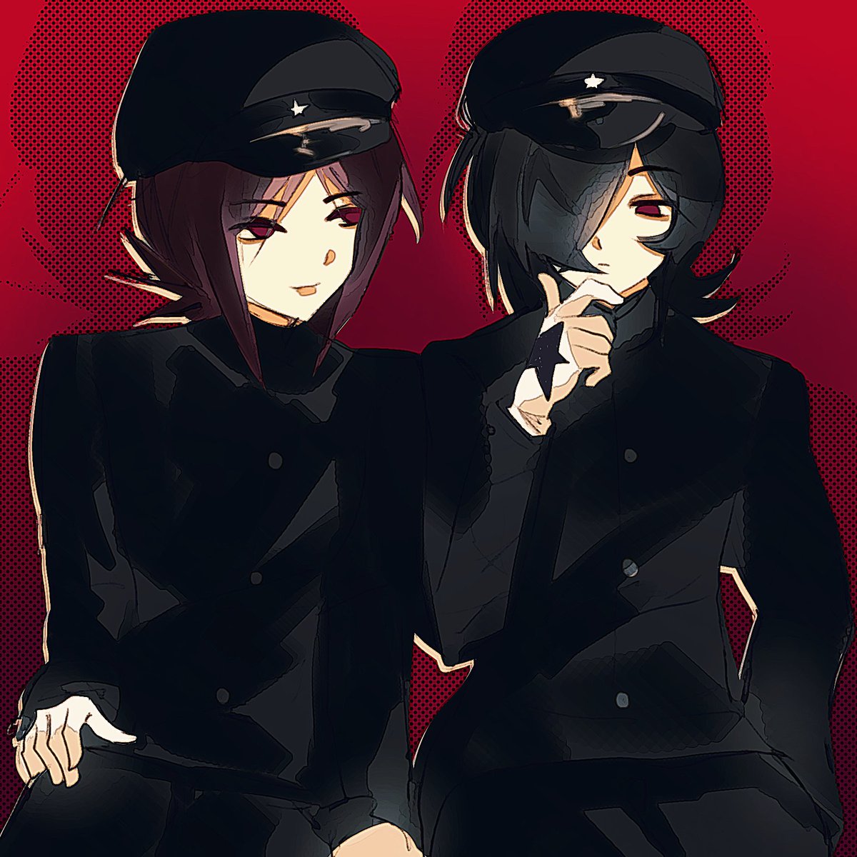 paictll's tweet photo. redraw of my old ttsjn x lycheehikari club art ^_^ #persona2 #tatsujun #ペルソナ2 #lycheehikariclub #lycheelightclub https://t.co/epdauOH30C