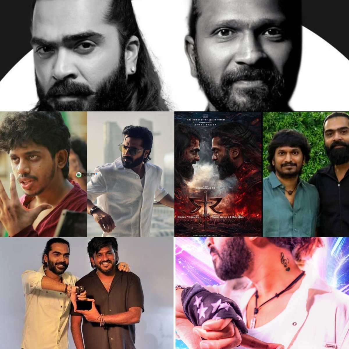MaDhuraMiCheal's tweet photo. #SilambarasanTR is back to rule Kollywood with the banger lineups. 🔥🔥 

#Arasan #STR50 #STR51 #STR52 https://t.co/3Q1sOyDhmr