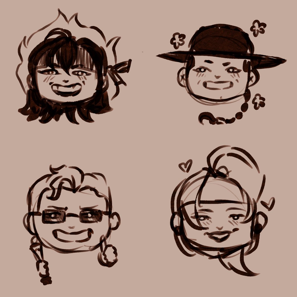 WanderingKoyote's tweet photo. Mortal Kombat sticker sheet WIP https://t.co/js16w2leHl
