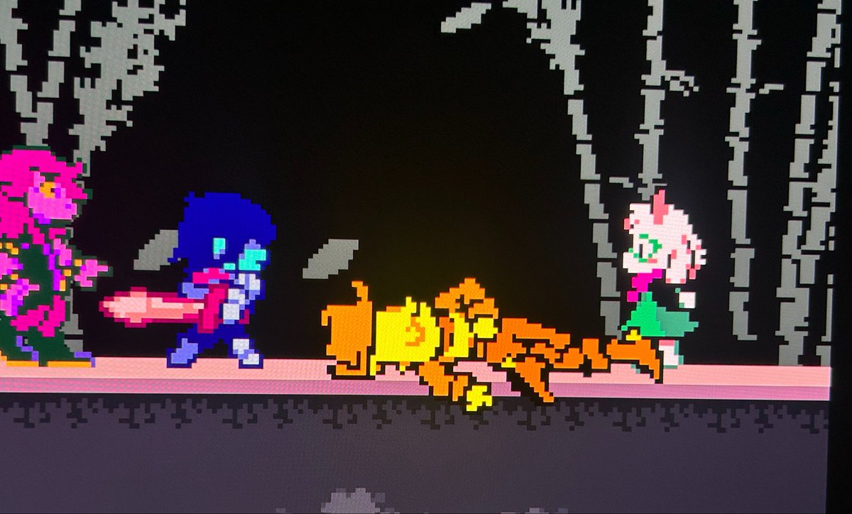 PsychoCat9's tweet photo. Once chapter 5 dropped and named the flowers after colors I’m still stuck on calling the Addison’s Blue and Pink

#deltarune #deltarunechapter5spoilers? #addisons https://t.co/jkzhQbvCz5