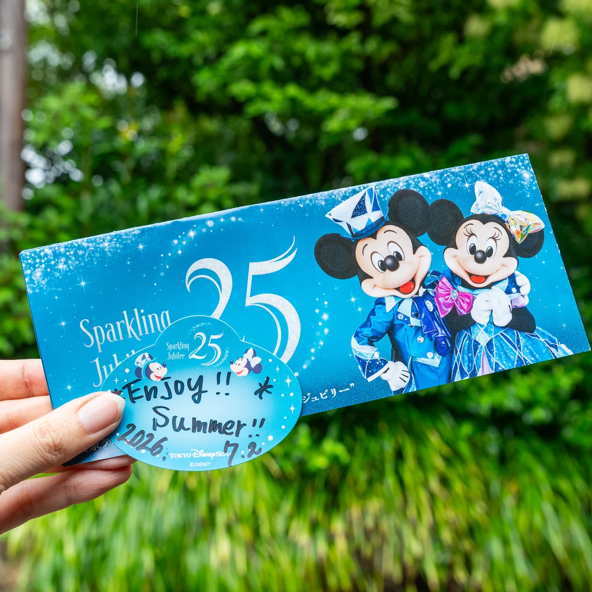 ディズニー　ダイカットメモ　ミニー　ミッキー　25周年 ディズニー ダイカットメモ ミニー ミッキー 25周年 ディズニー