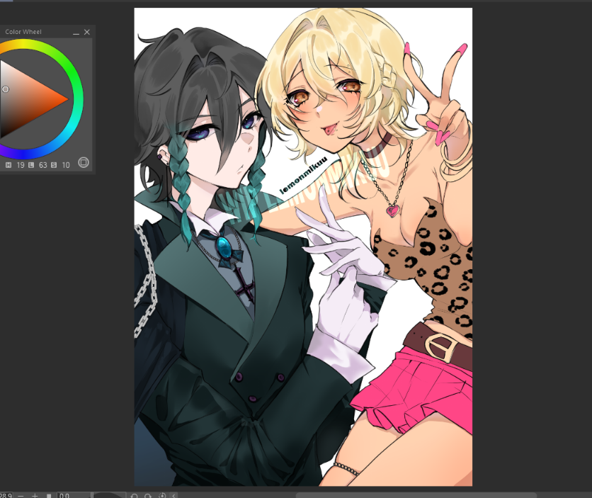lemonmikuu's tweet photo. Progress! bear with me loves.
#venlumi #venti #lumine #ウェンティ　＃蛍　＃ウィン蛍 https://t.co/gq6VaFoQvT