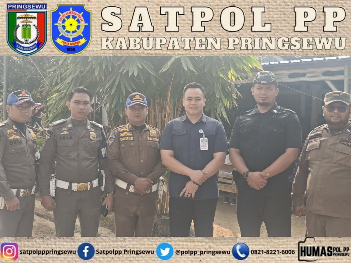 polpp_pringsewu's tweet photo. Pengamanan pada acara Penyerahan Bantuan Alat dan Mesin Pertanian (Alsintan) dalam rangka Pengendalian Inflasi Daerah Melalui Percepatan Tanam Tahun 2026.

Penyerahan bantuan dilakukan oleh Bupati Pringsewu H. Riyanto Pamungkas, di Pekon Panjerejo Kec. Gadingrejo. (29/06/2026) https://t.co/GG5cVQPNOY