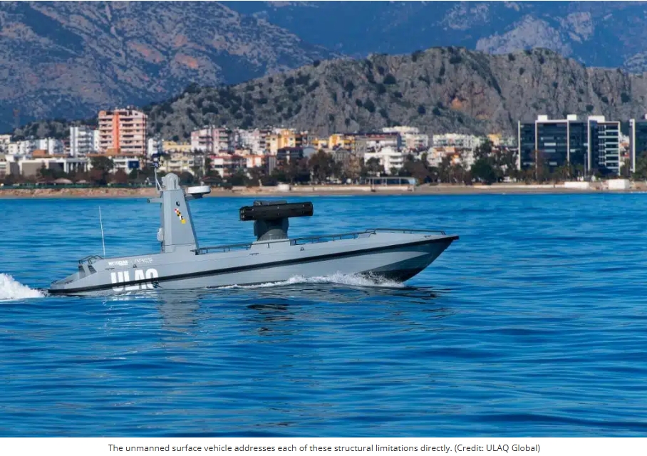 seapowerblog's tweet photo. 海の「対ドローン戦（Anti-Drone Warfare：ADW）」を確立せよ🤔
使い捨て攻撃（One-Way Attack: OWA）ドローンは、「防空（AAW）」と「C-UAS（小型商用ドローン対策）」という既存の分類では捉えきれない新しい脅威で急速に拡大している。「Shahed-136」のような100〜850kg級の長距離・低コスト・大量投入可能な無人攻撃ドローンが典型例で、対処が後手に回っている。
ドローン対策には次のような「三層防空モデル」が必要で、それぞれの層で専用のシステムが必要だ。
Tier 1：小型商用ドローン（ジャミングや短距離迎撃）
Tier 2（ADW）：OWAドローン（低RCS・大量投入・低コスト）
Tier 3：航空機・巡航ミサイル・大型UAV（従来の防空）
ドローン対策では経済性の問題が大きい。攻撃側が2〜5万ドルのドローンを数十〜数百機投入可能なのに対して、防御側が高価な迎撃ミサイルを使えばコスト交換比で破綻し、「消耗戦」で負ける構造となっているため、低コストの迎撃手段（レーダー誘導砲・小型精密兵器）が必須だ。
海上では、接近するOWAドローンは低RCSで探知距離が短いため（実質10km前後）、探知から着弾まで数分しかなく、反応時間が極端に短い。既存の陸上システムでは不十分で、極力遠方での早期探知・早期迎撃が不可欠となる。
この対策として、USV（Unmanned Surface Vehicle）を脅威軸の前方30kmに配置すれば、探知時間が10分以上延長することになる。USVは、小型でステルス性が高く、発見されにくい前方センサー／迎撃プラットフォームとして最適であり、機動性・再配置性・護衛任務・分散配置が可能で、AESAレーダー、EO/IR、低コスト精密迎撃手段を搭載すれば、陸上システムの弱点を補完できる海上ADWの中核となりうる。
このようなUSVを群として運用する場合、秒単位の自動化されたターゲット割り当てが必要であり、十分な弾薬量と統合C2が最重要とされ、単なるプラットフォーム導入ではなく、ADWを独立した作戦領域としてドクトリンを制定し体系化することが不可欠だ。
https://t.co/xw9wXTTysc